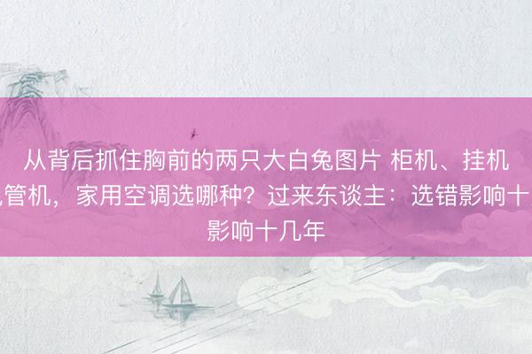 从背后抓住胸前的两只大白兔图片 柜机、挂机、风管机，家用空调选哪种？过来东谈主：选错影响十几年